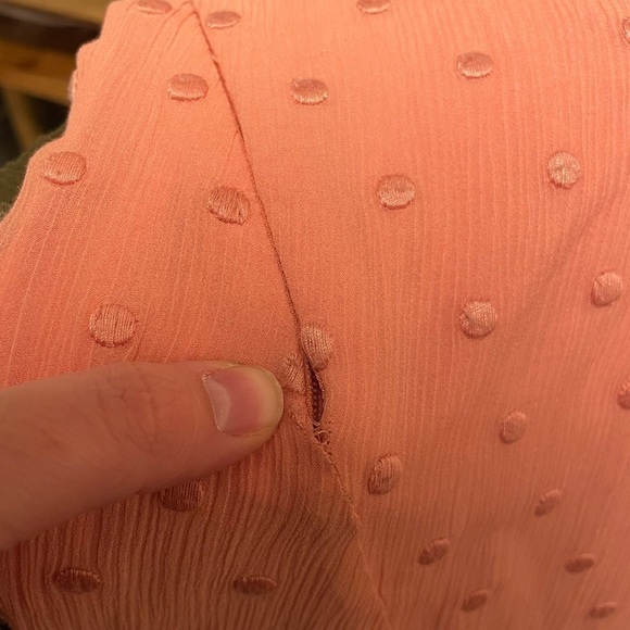 REBECCA TAYLOR Dot Embroidered Crinkle Chiffon Maxi Sundress - Picture 15 of 15